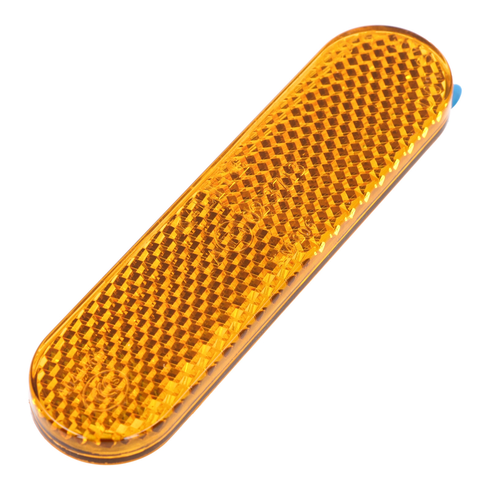 Rückstrahler Katzenauge Reflektor, selbstklebende Folie, E-geprüft, 96x24mm