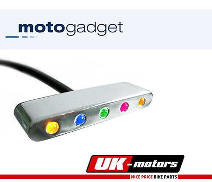 Motogadget motosign mini LED silber Poliert NEU