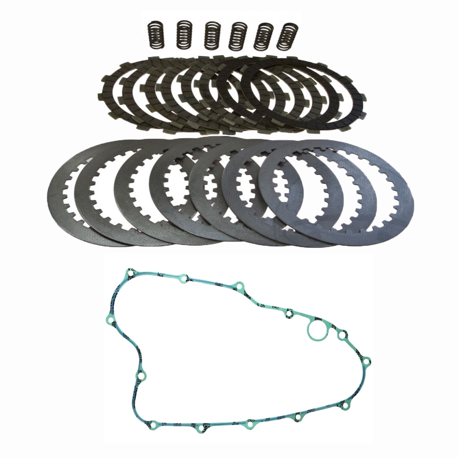 Kupplung für Honda CRF 450 R CRF450R 2004 - 2005 EBC Satz verstärkt + Dichtung