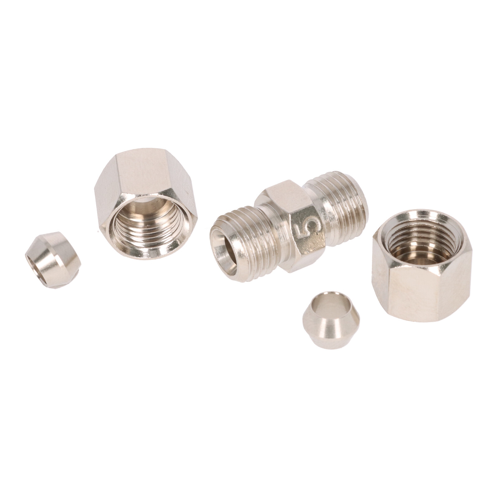 Quickbrake QBSTT5.0 Bremsleitungsverbinder Schnellverbinder 5mm einschraubbar ohne bördeln