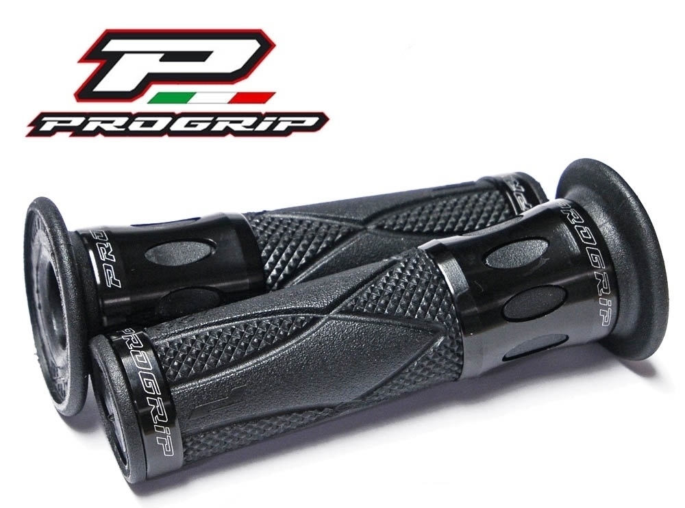 Progrip Griffgummis 728.03 schwarz / schwarz / ALU