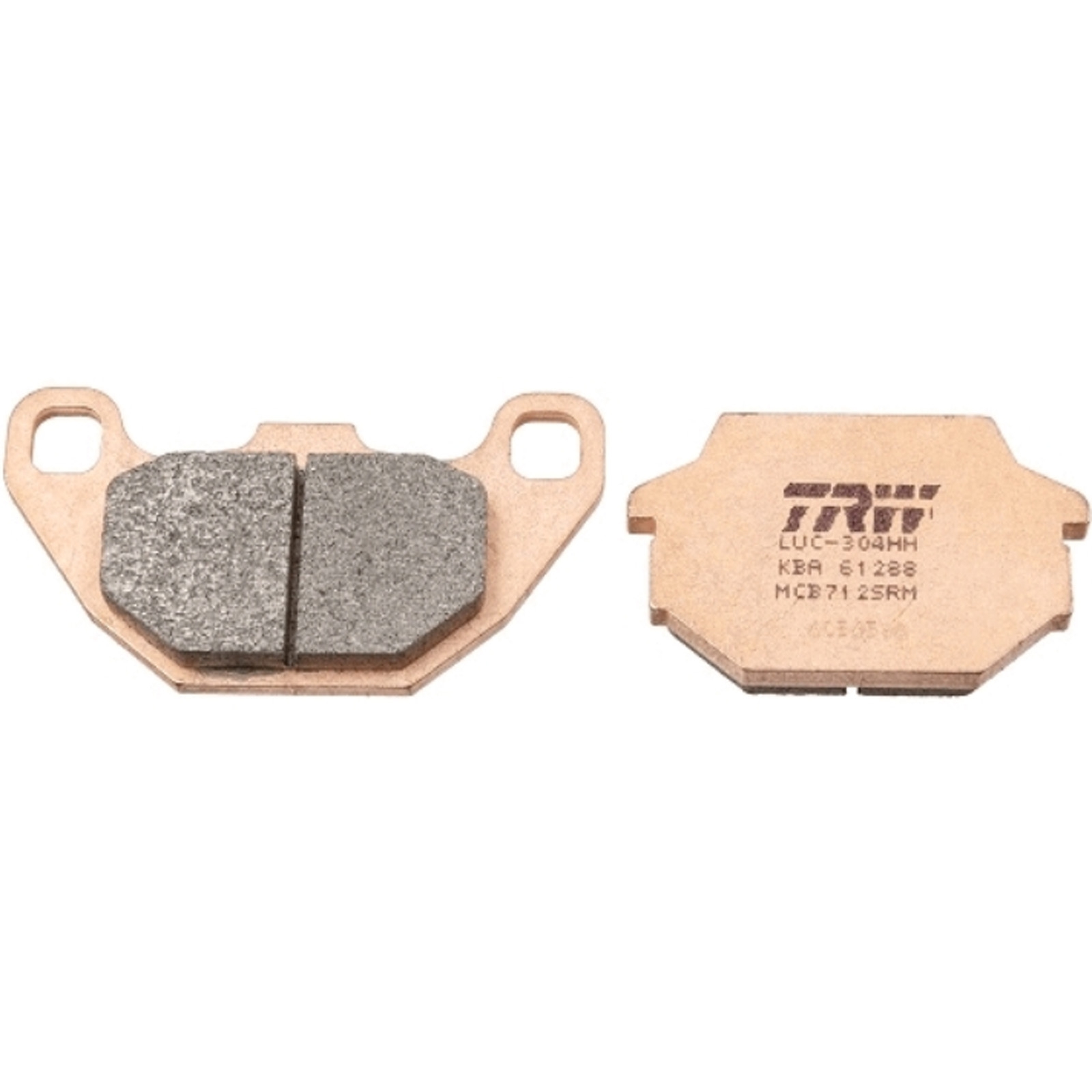 TRW MCB712SRM Sintermetall Bremsbeläge vorne für Kymco Agility 50 125 People Like MXU Mxer Super 8 9 DJ SYM