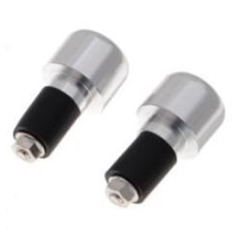 Motorrad Lenkerenden / Lenkergewichte chrom 109g für Lenker ab Ø17mm