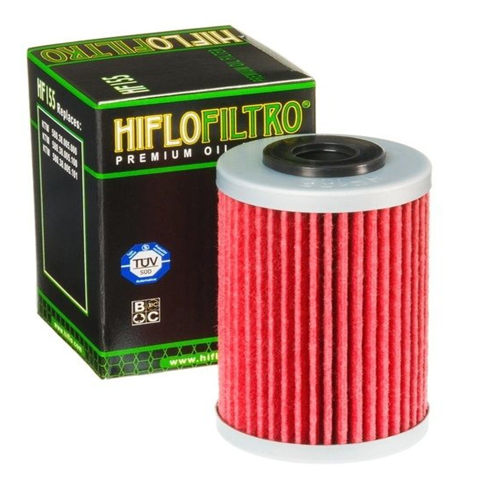 HIFLO Ölfilter + Ölfilterdichtung für  für KTM 640 Duke LC4-E Supermoto SMC 625 SMC 660 SXC 625 LC4