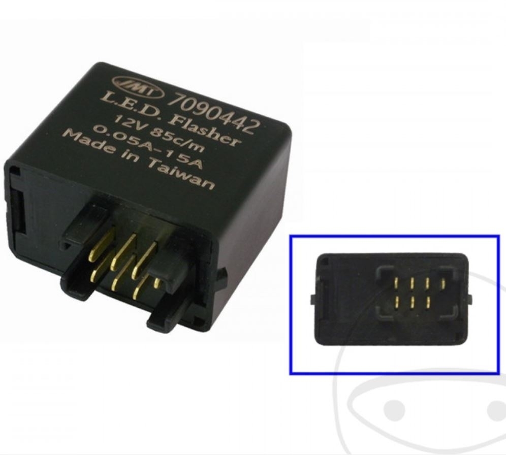 JMT Blinkrelais für LED Blinker Suzuki GSX Inazuma GSX-R 600 750 VZ Marauder 800