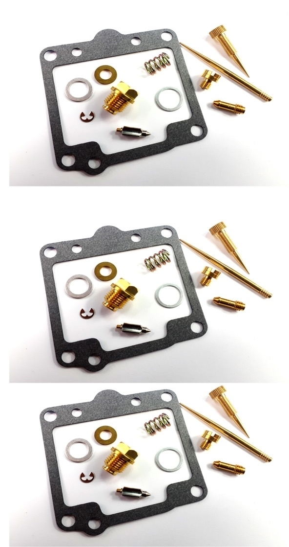 3x Vergaser Reparatursatz für Yamaha XS 750 E 1978-1979 1T5