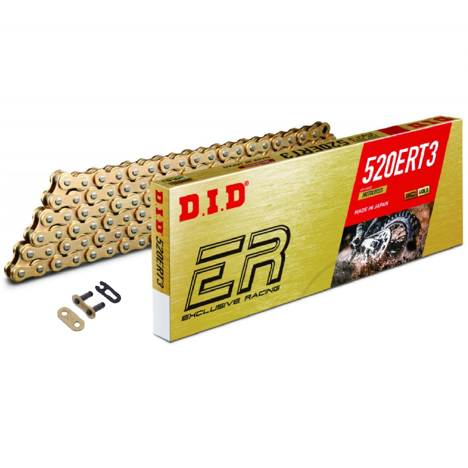 DID Kette G&G 520 ERT3/100 Kette offen mit Clipschloss