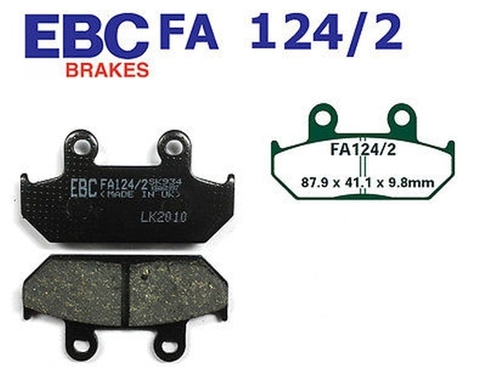 EBC Bremsbeläge FA124/2 für Cagiva Canyon 500 600 Elefant 750 900