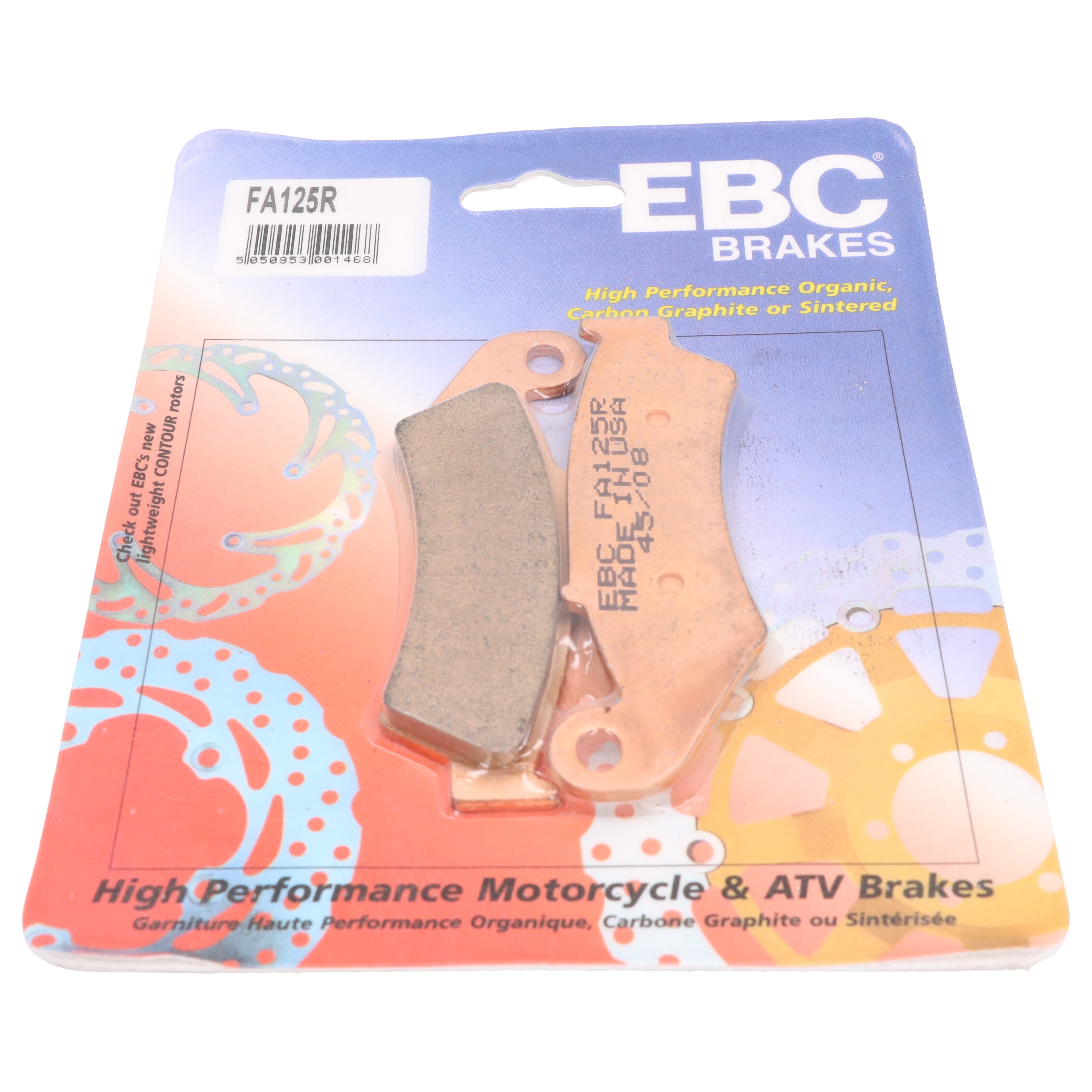 EBC Bremsbeläge FA125R für Honda CR NX XR 125 250 500 600 R MD21 MD25