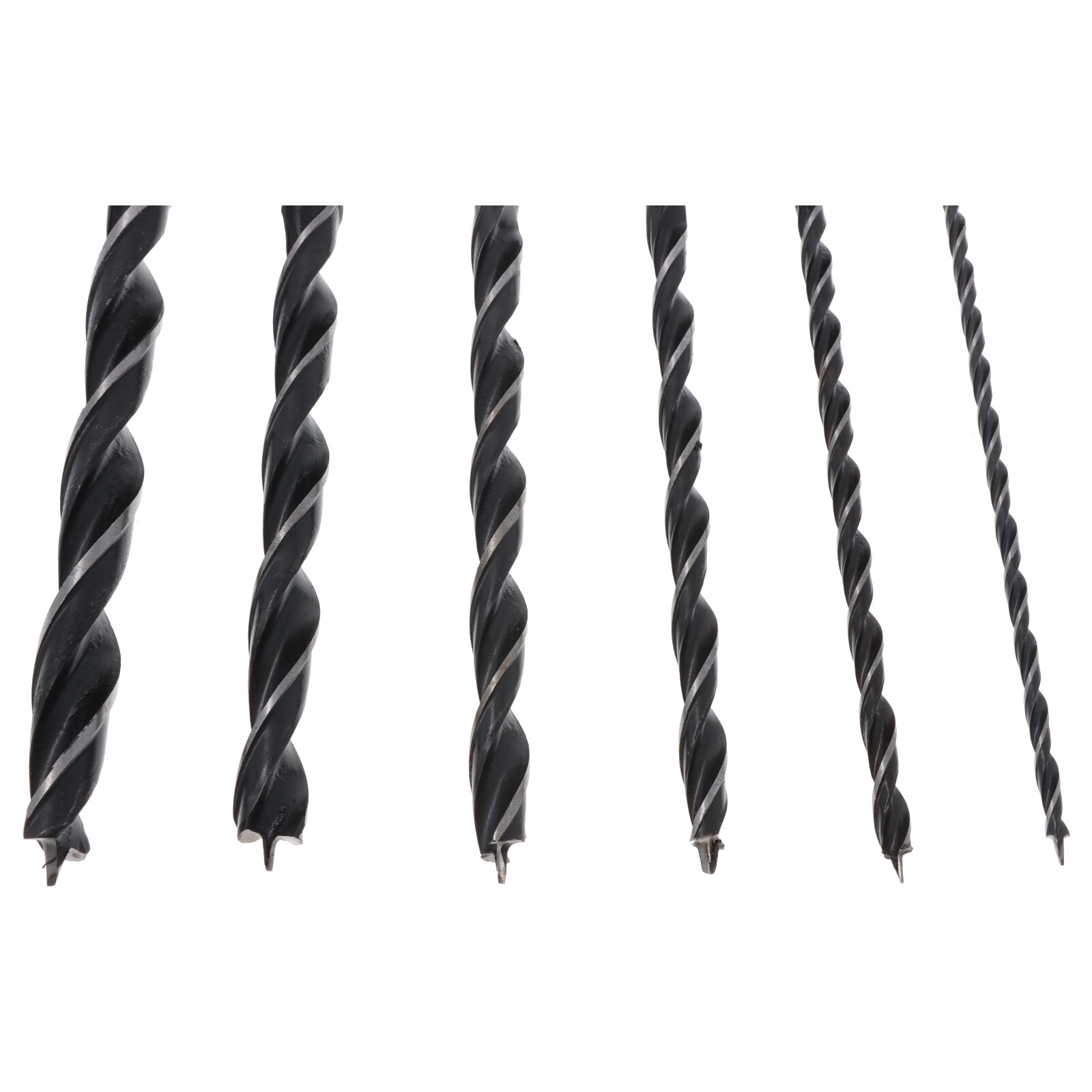 Holzbohrer Set Spiralbohrer lang Bohrer Holzbohrersatz 6er Bohrsatz 4-14 mm