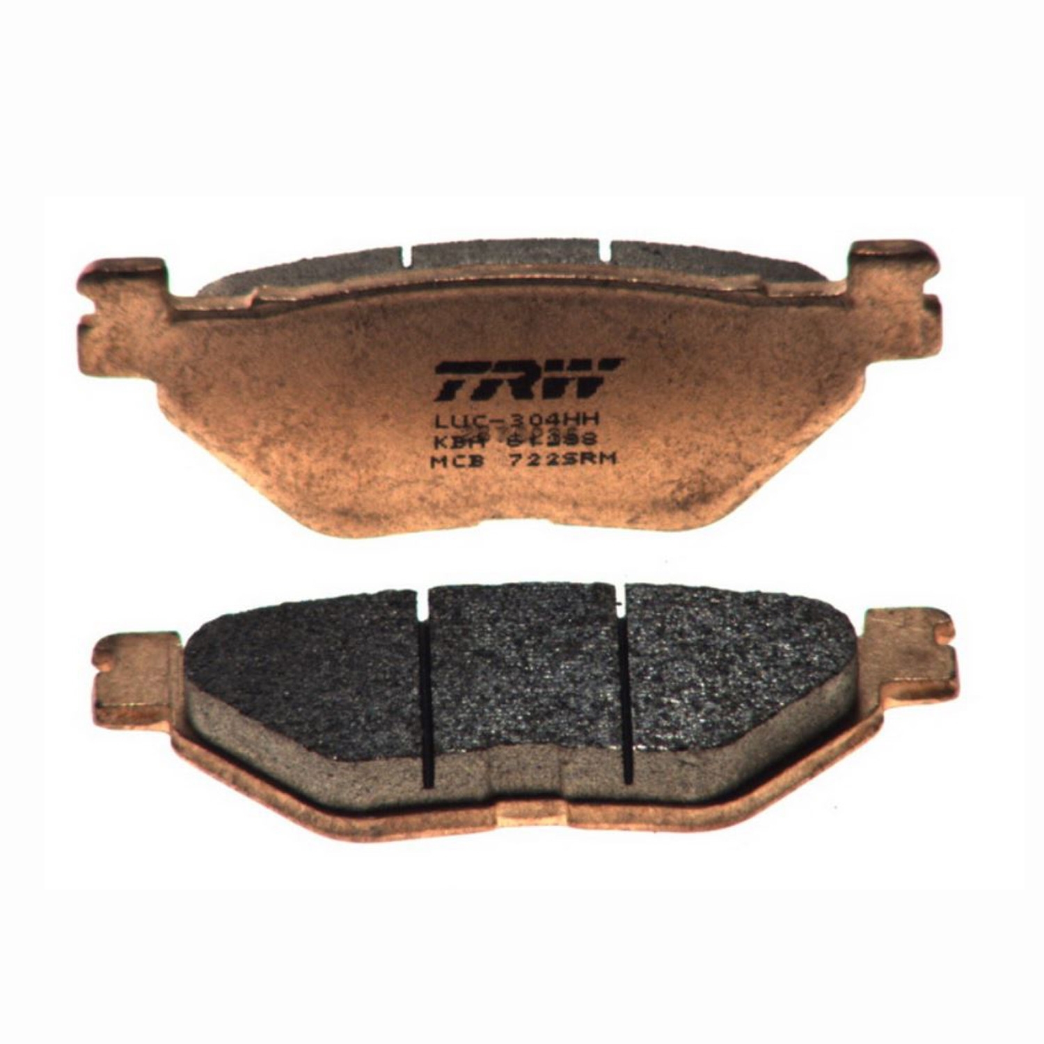 TRW MCB722SRM Sintermetall Bremsbeläge hinten Yamaha XP500 TMax XP530 TMax