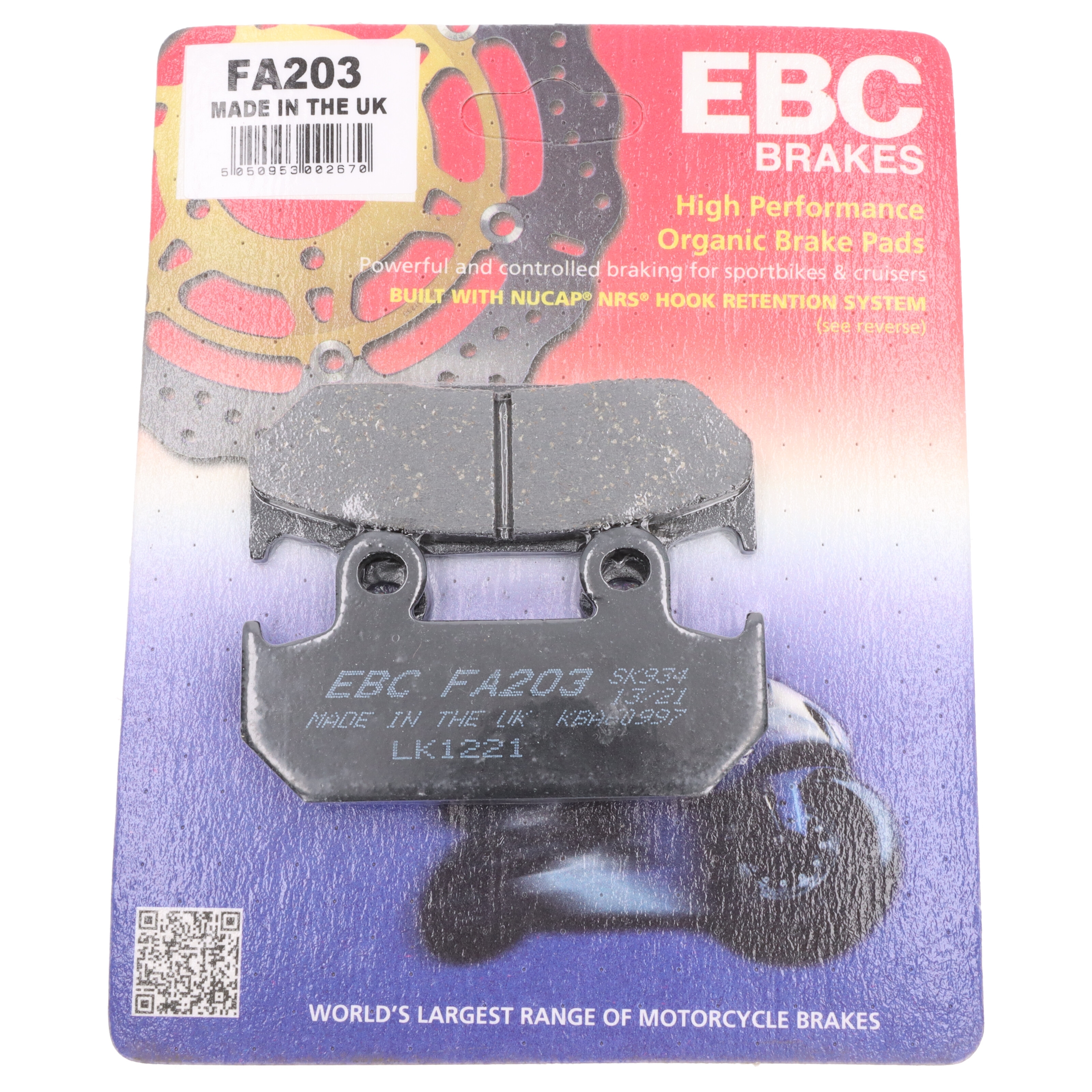 EBC Bremsbeläge FA203 für Honda CBR 600 F PC25