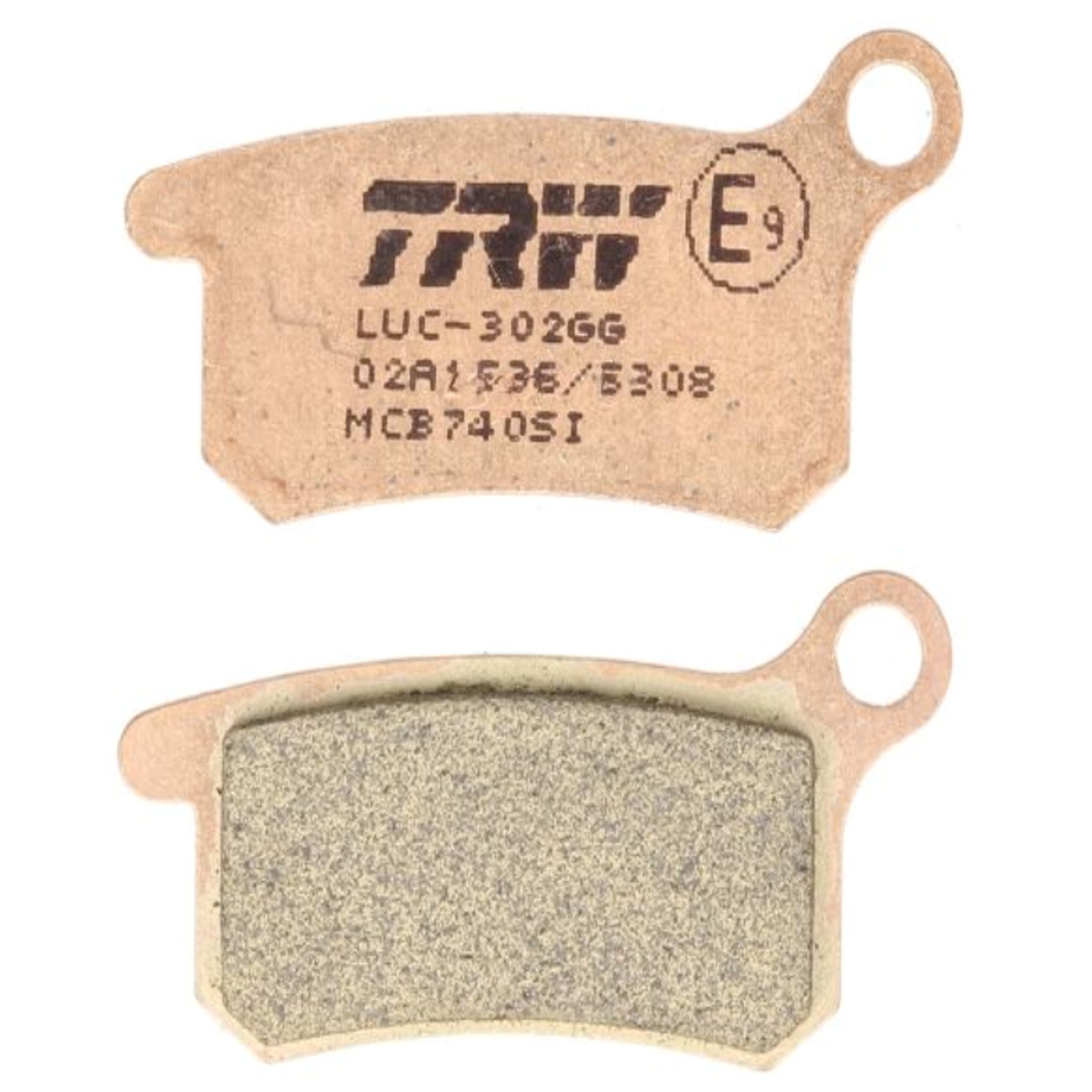 TRW MCB740SI Sintermetall Bremsbeläge für KTM SX65 2002-2023 SX85 17/14 19/16 2003-2011