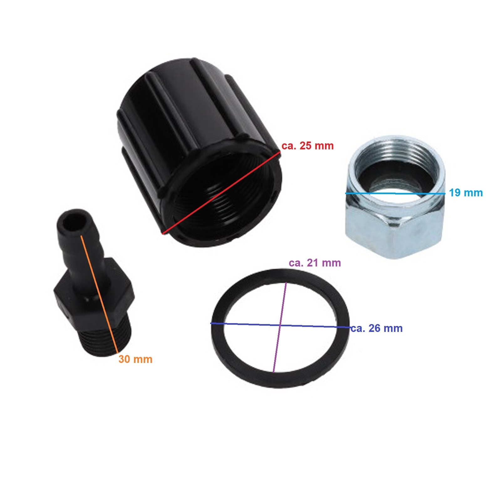 Benzinhahn Reparatursatz für MZ ETZ ES TS 125 150 250 251 301