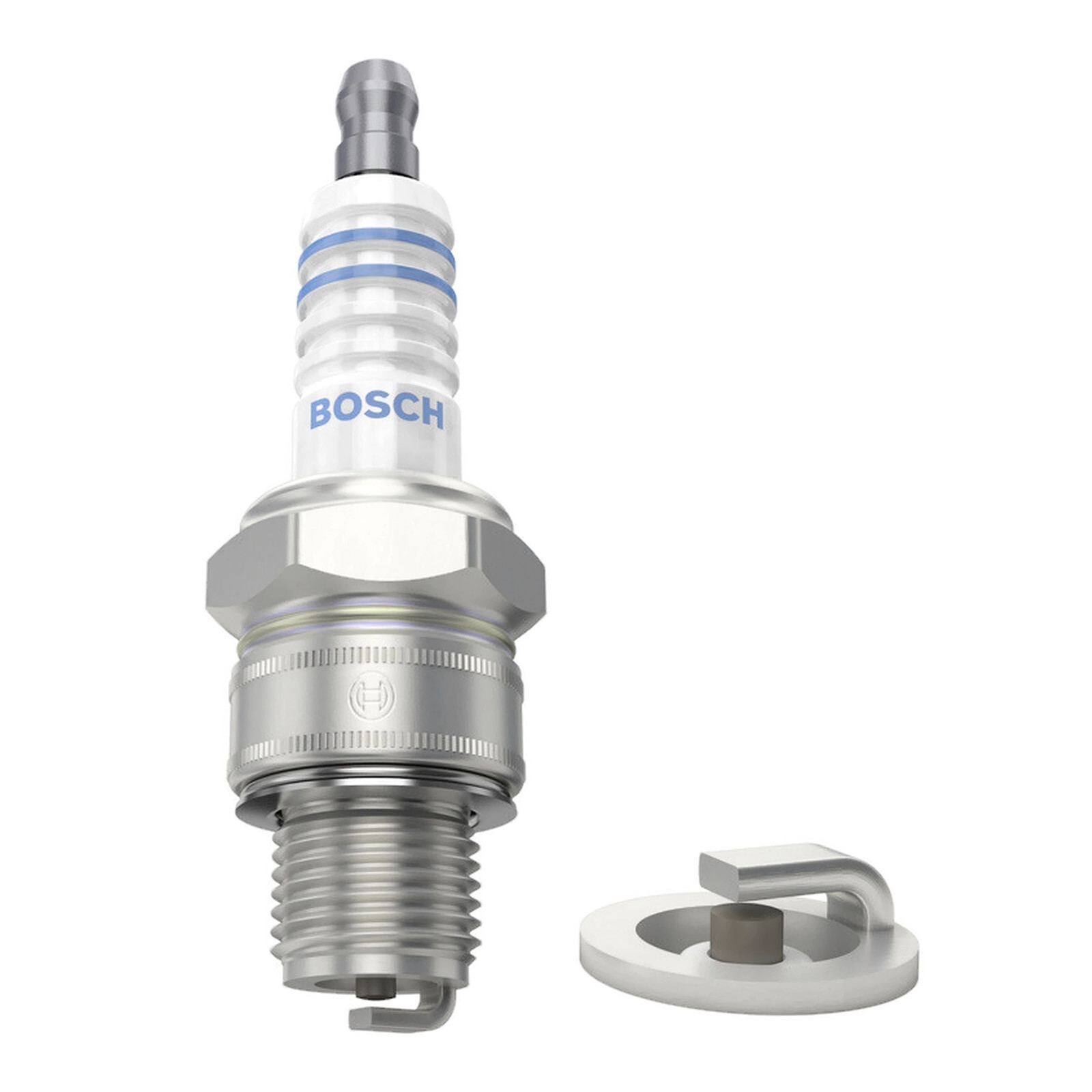 Bosch 0241235607 Zündkerze für VW Käfer Beetle Vespa PK50 PX125 Piaggio Hercules KTM Ducati