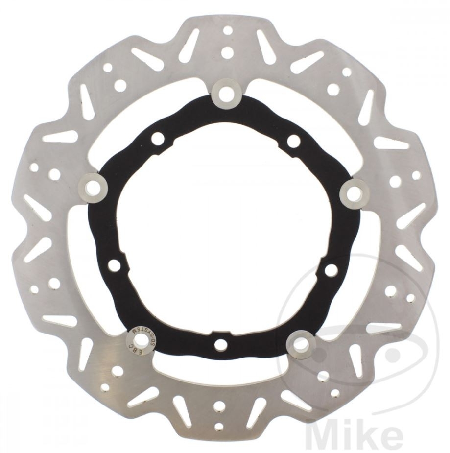 EBC VEE Bremsscheibe VR2127BLK für Yamaha MT-07 700 2014-2016 XSR 700 A 2016