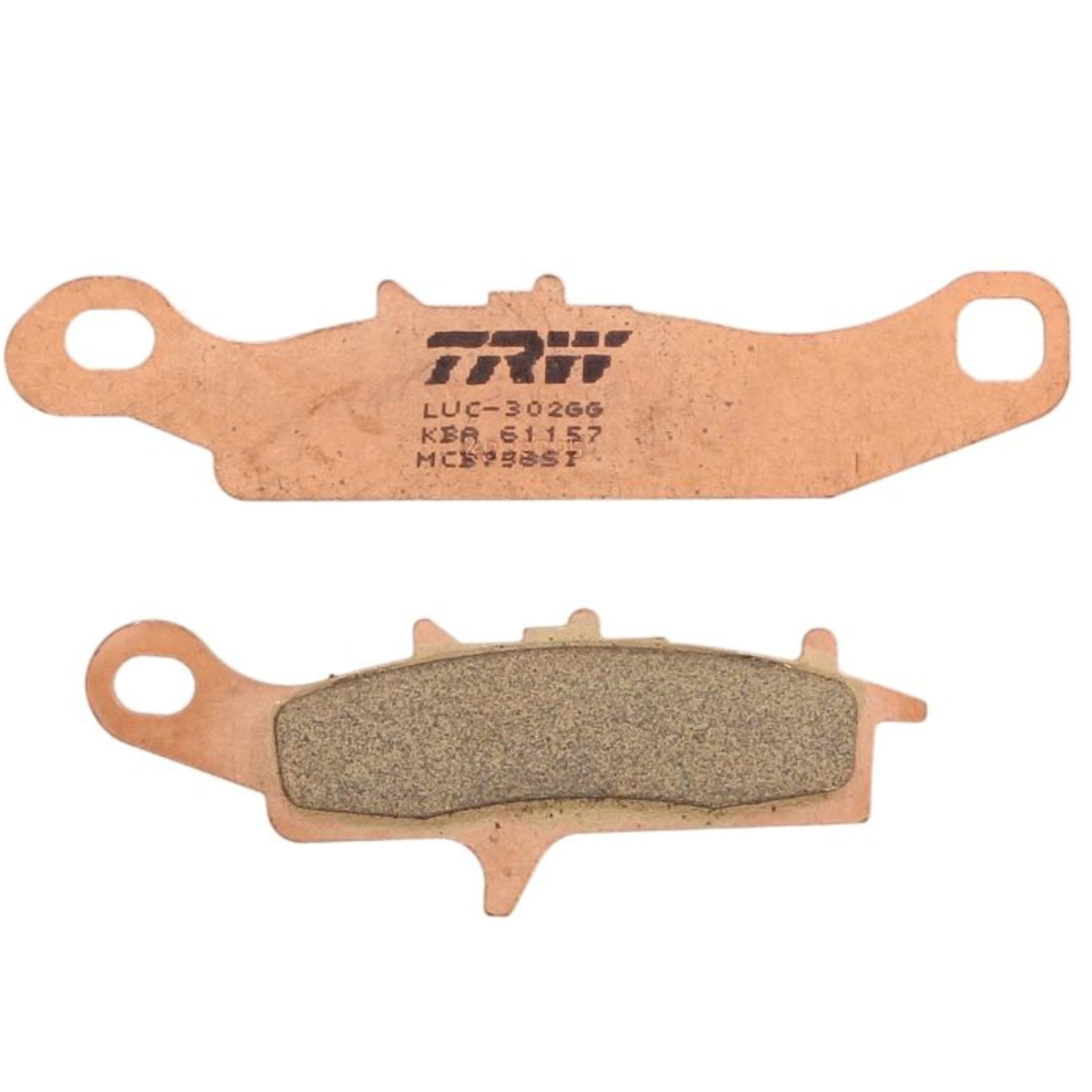 TRW MCB758SI Sintermetall Bremsbeläge vorne rechts für Kawasaki KVF650D Brute Force KFX450 KFX700