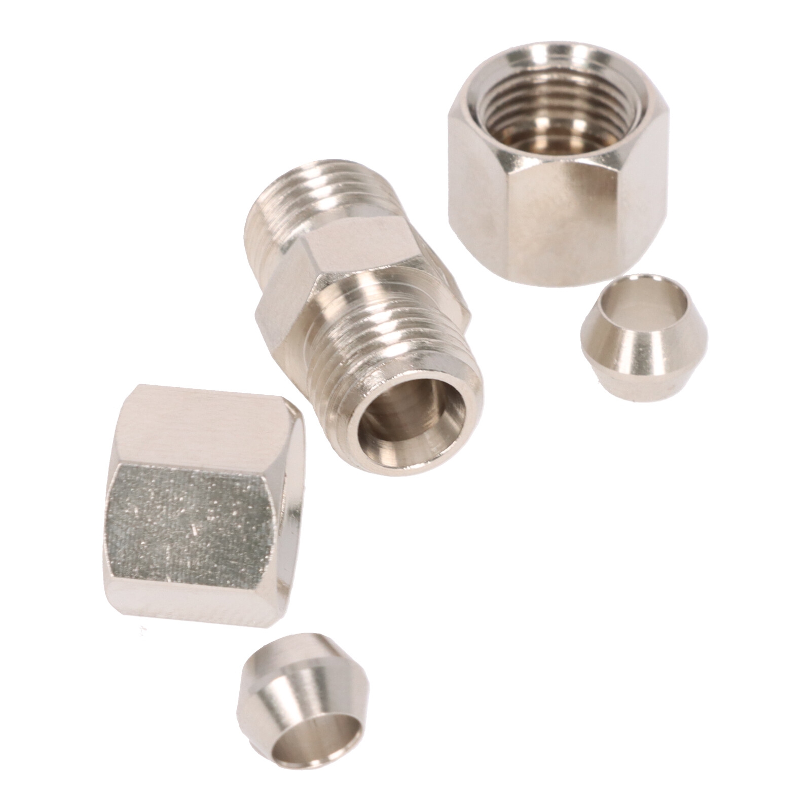 Quickbrake QBSTT5.0 Bremsleitungsverbinder Schnellverbinder 5mm einschraubbar ohne bördeln