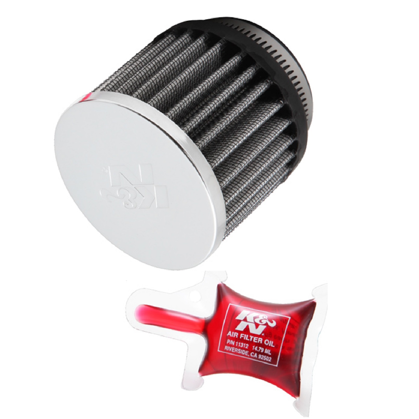 K&N Universalluftfilter Universeller Einsatz Auto Quad Motorrad Maschinen