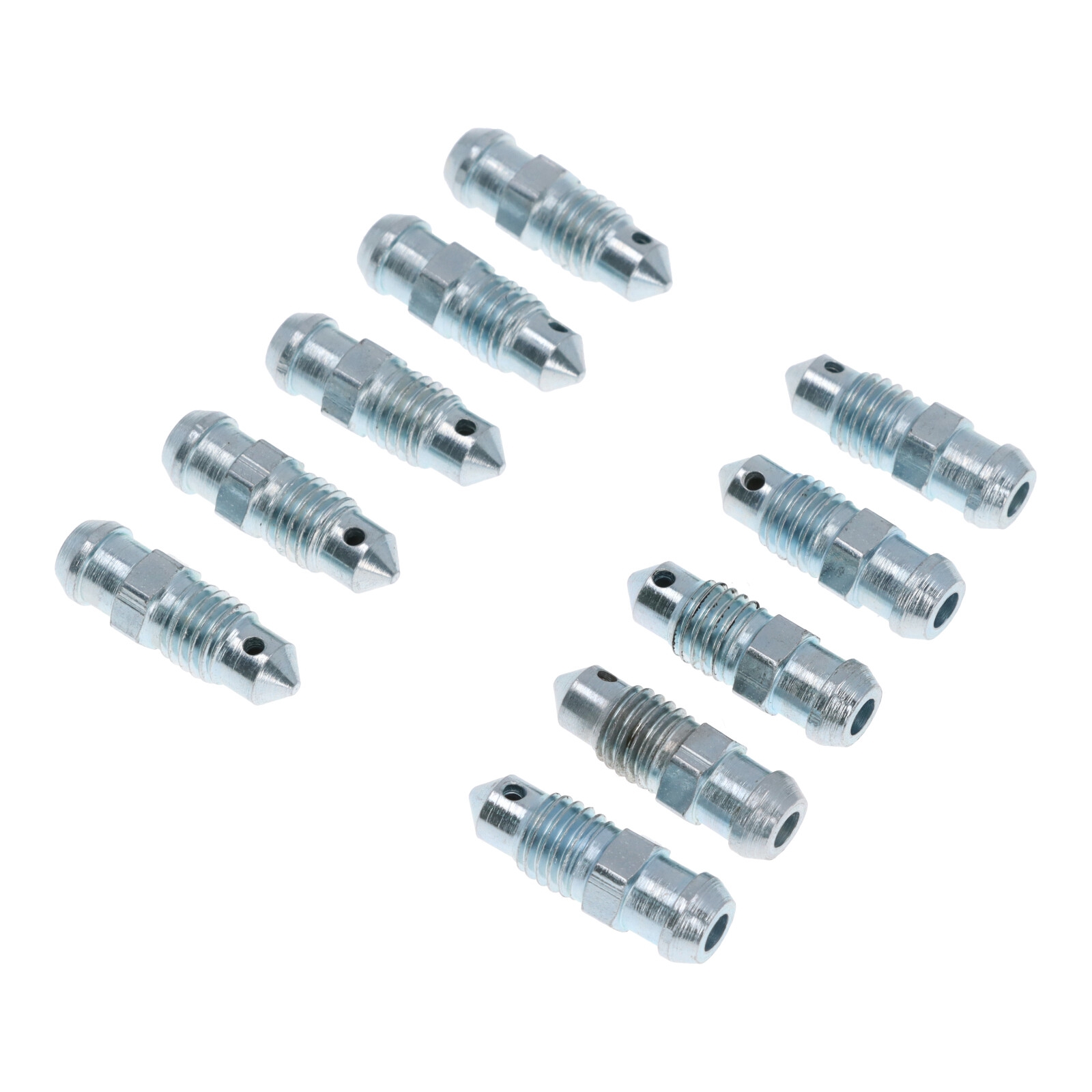 10x Quick Brake QB0053/10 Bremssattel Entlüfterschraube Entlüftungsventile M7x1x21.7 mm SW7