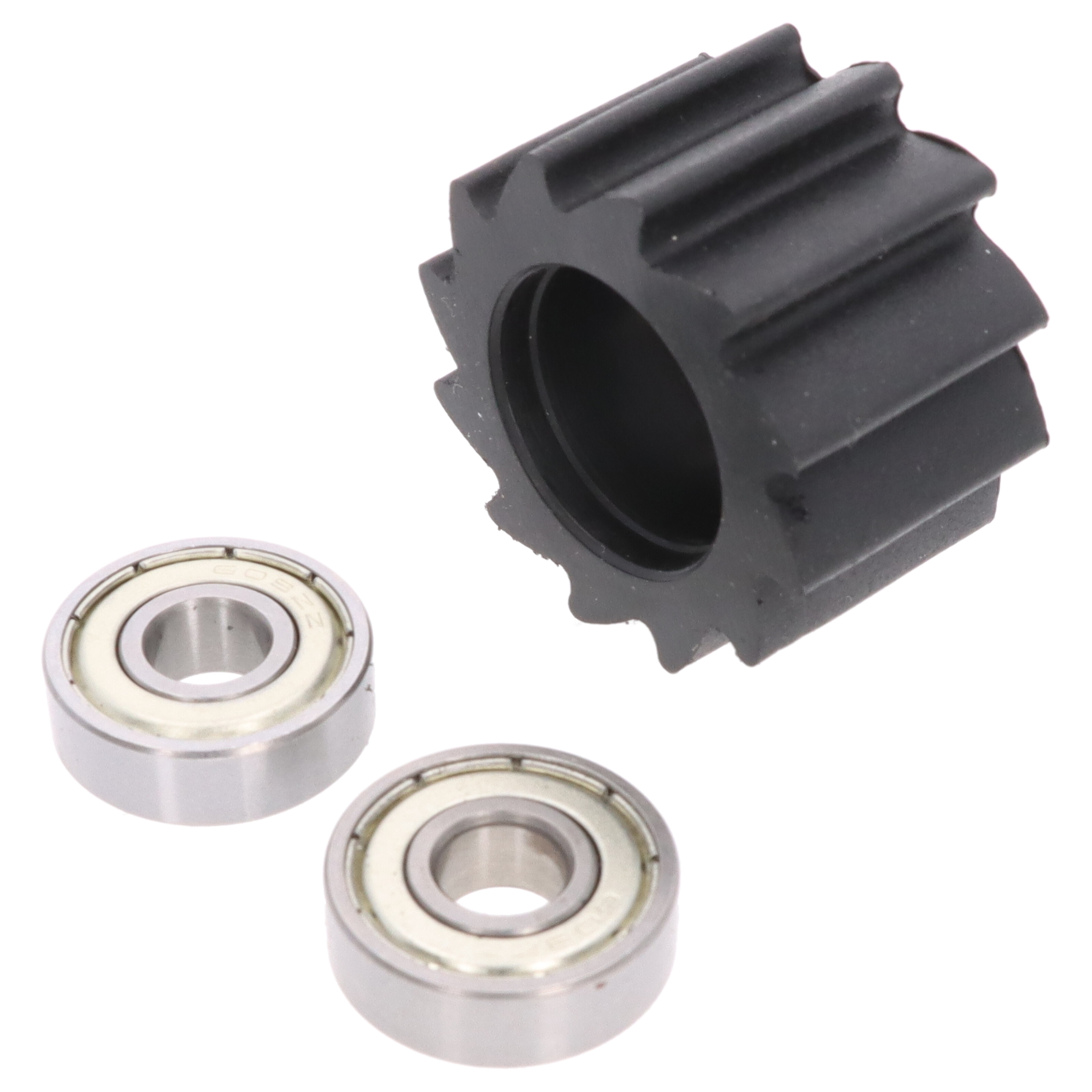 Kettenrolle für Kawasaki KX KXF mit Sägeprofil Führungsrolle Antriebskette 39mm