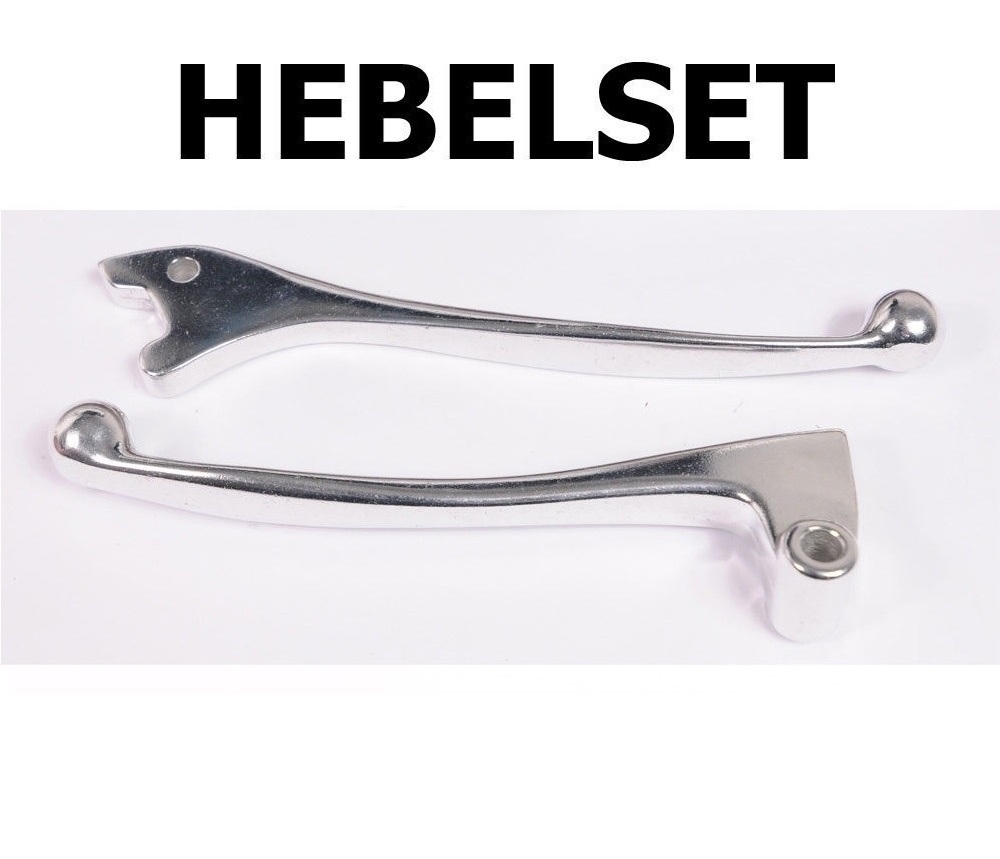 Hebel-Set silber für Kawasaki Z400J Z440 Z500B Z550B Z650F KZ750 Z1000ST