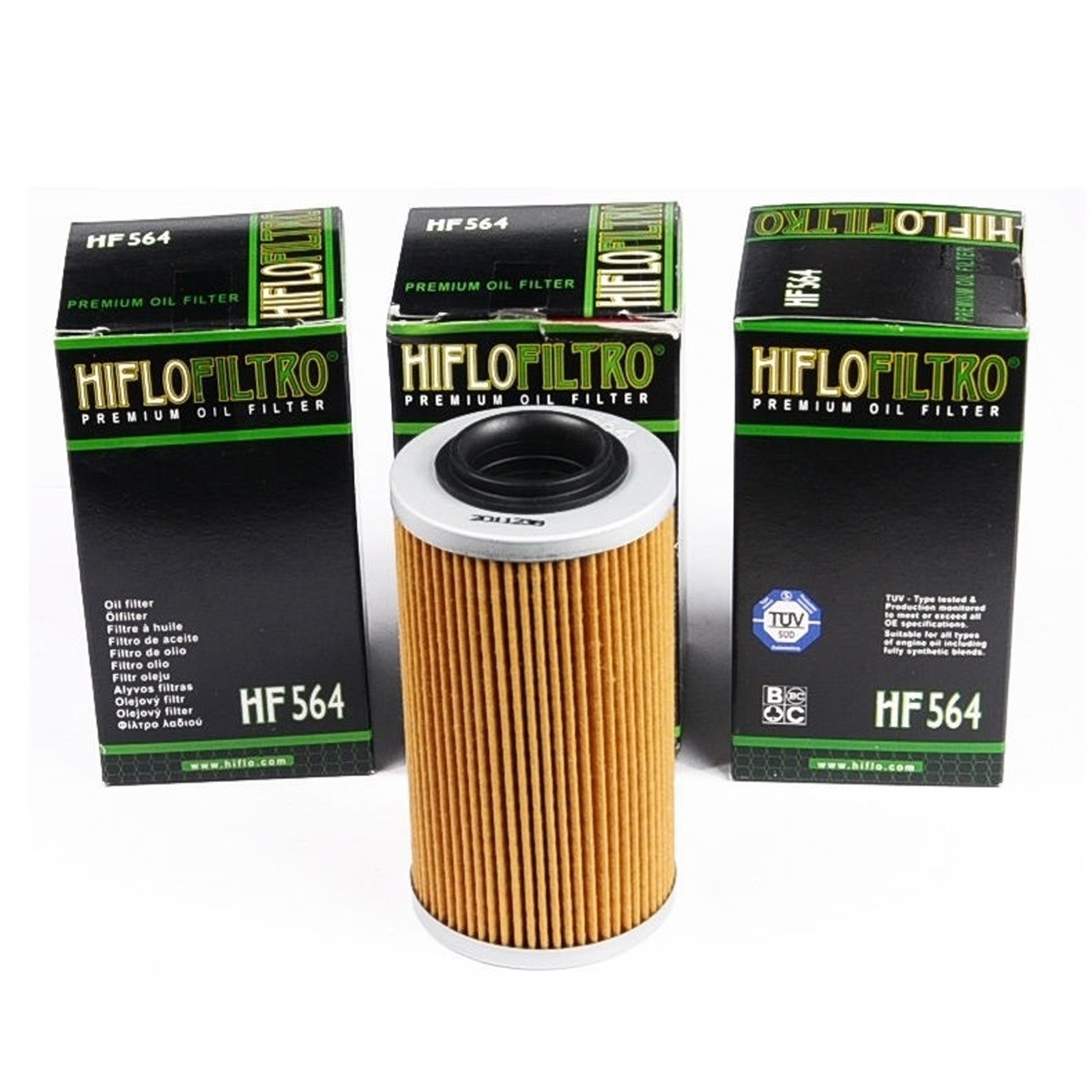 3x HIFLO HF564 Ölfilter für Aprilia RSV 1000 R Buell CR R 1125 Can-Am Spyder 1000