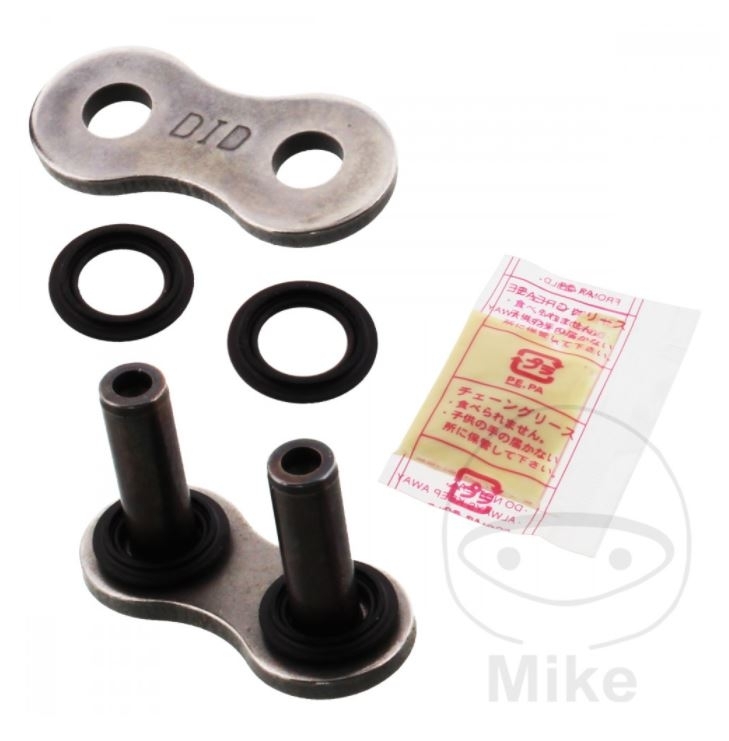 DID ZVMX Motorrad X-Ringkette 520 Teilung 104 Glieder offen mit Nietschloss