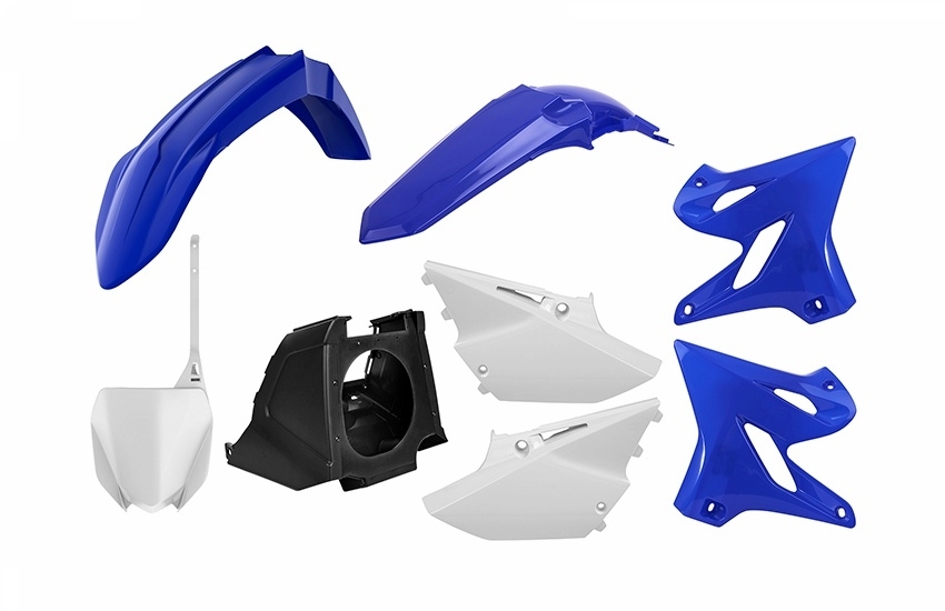 Polisport Verkleidungskit blau/weiss/schwarz 90899 für Yamaha YZ 125 YZ 250 2T