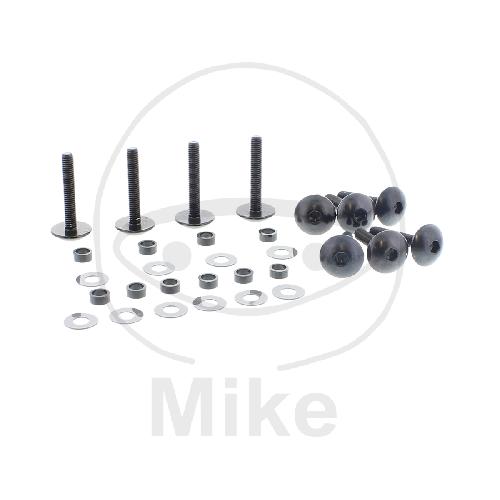 Pro Bolt Linsenschrauben-Satz M5 x 0.8mm 30mm schwarz
