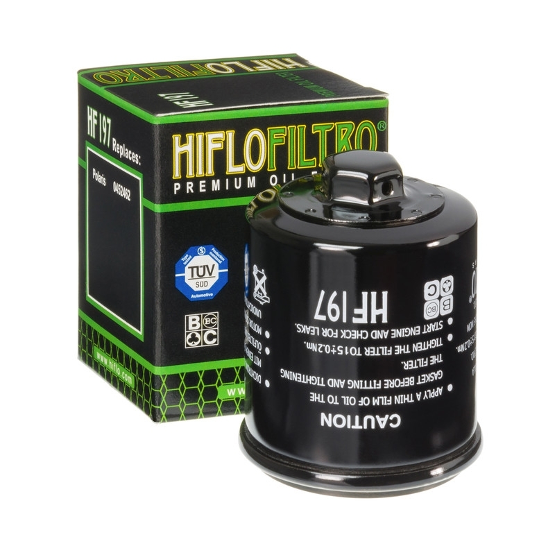 HIFLO Ölfilter HF197 für Aeon Hyosung GD MS PGO Polaris Phoenix