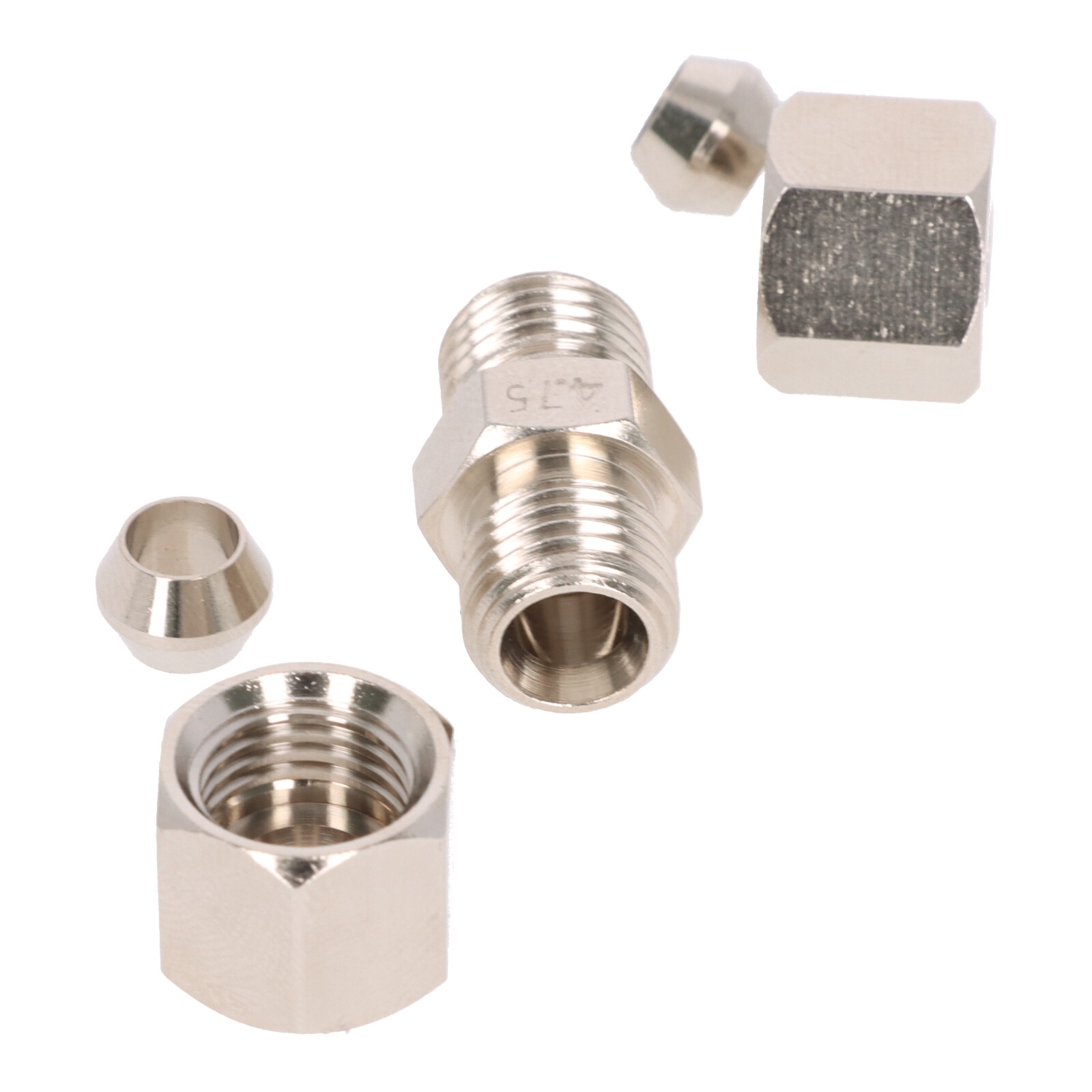 Quickbrake QBSTT4.75 Bremsleitungsverbinder Schnellverbinder 5mm einschraubbar ohne bördeln