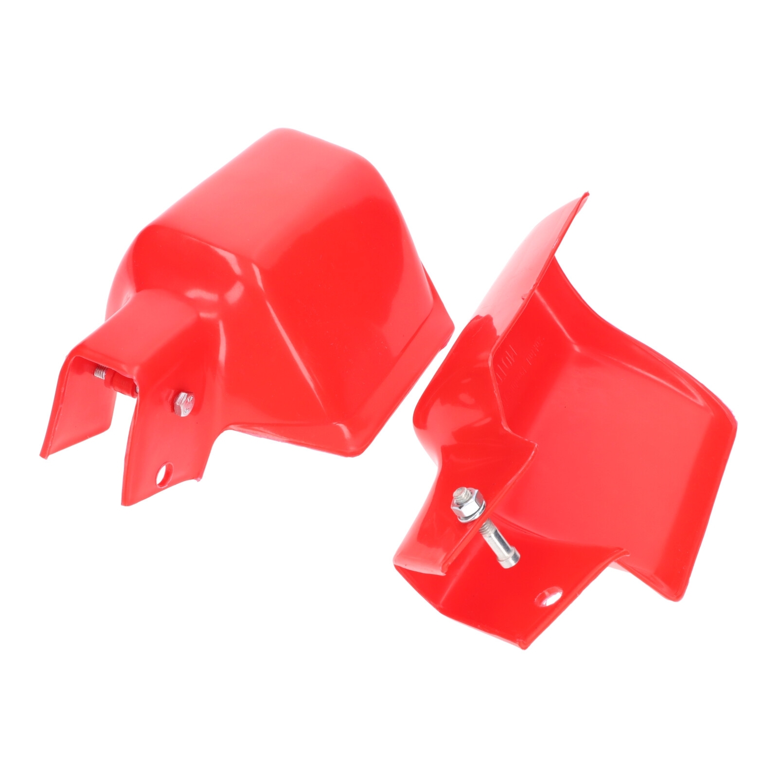 Handschützer Protektoren rot für MZ ETZ 150 250 251 Windschutz Handschutz Satz
