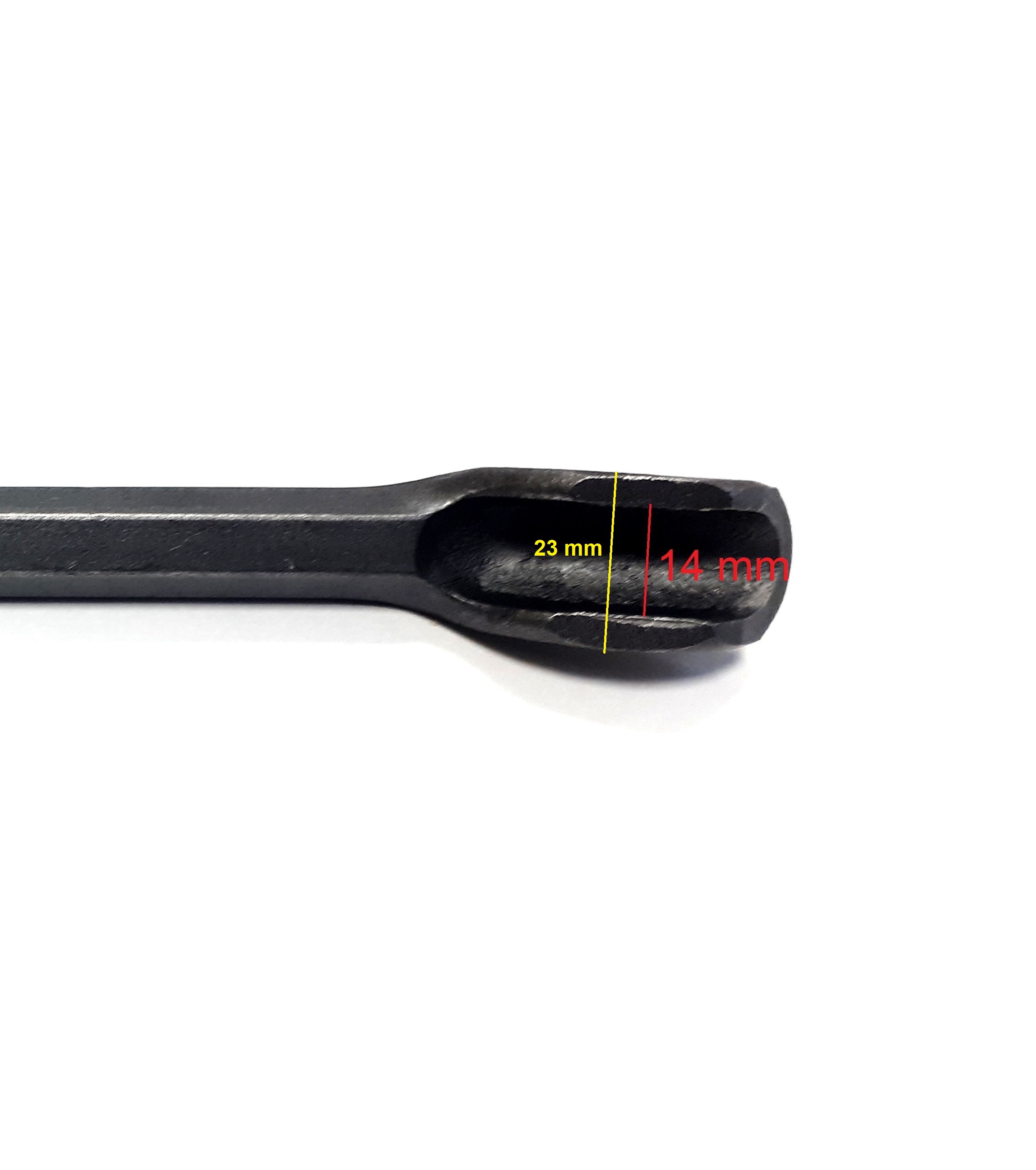 SDS-Plus Hohlmeißel Kanalmeißel 14x250 mm Hohl Kanal Meisel
