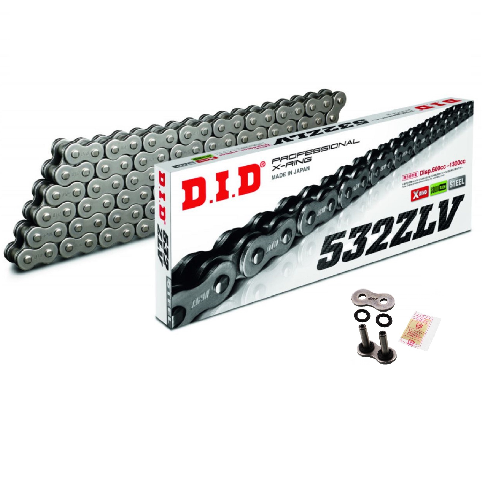 DID X-Ringkette 532ZLV/122 Kette endlos geschlossen