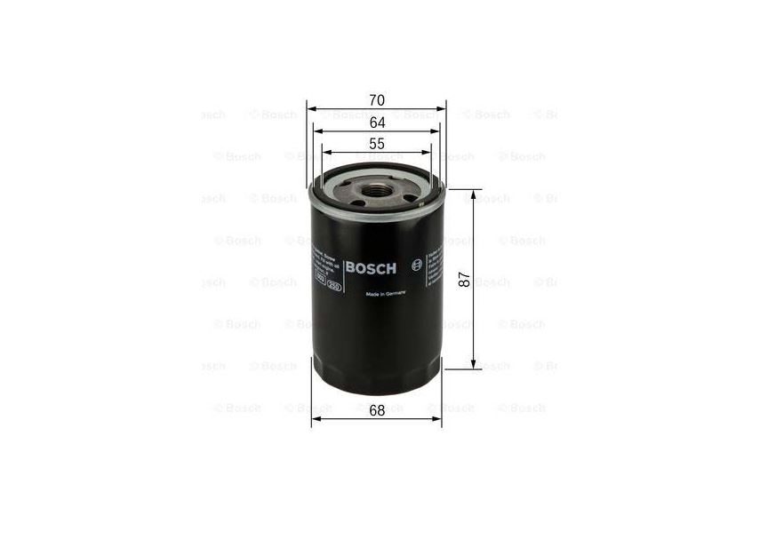 2 X Bosch Ölfilter P2041