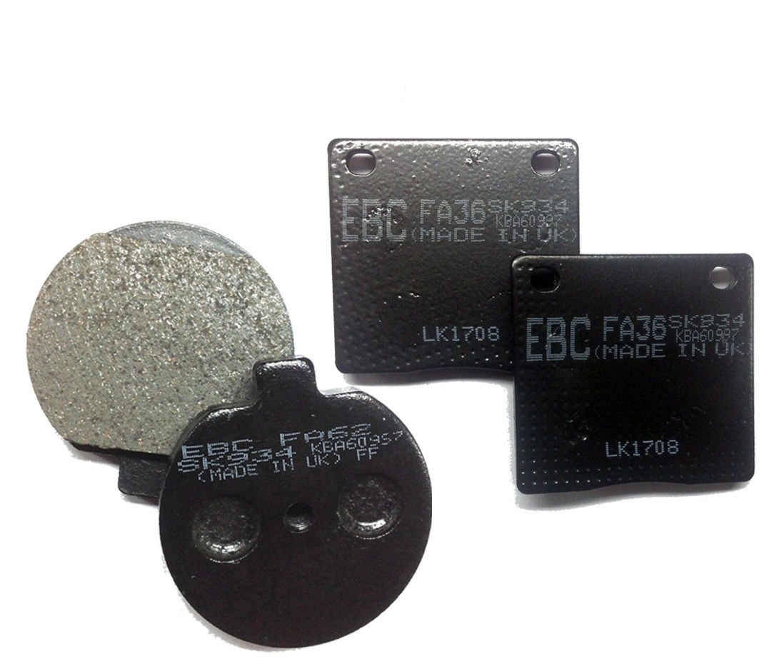 EBC Bremsbeläge Set vorne & hinten für Kawasaki Z 1000 ST Z 1300 A Z/ZG 1300 A