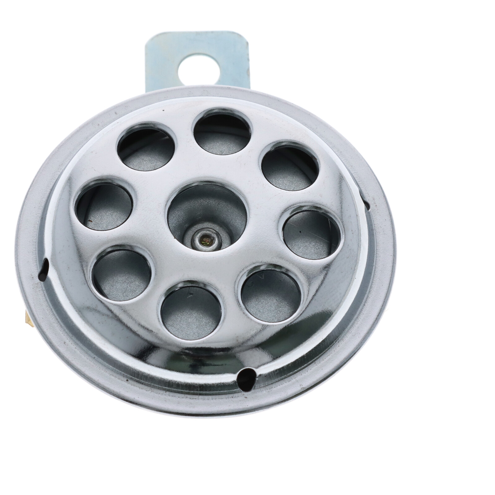 Motorrad Hupe chrom, 6 Volt, 71 mm