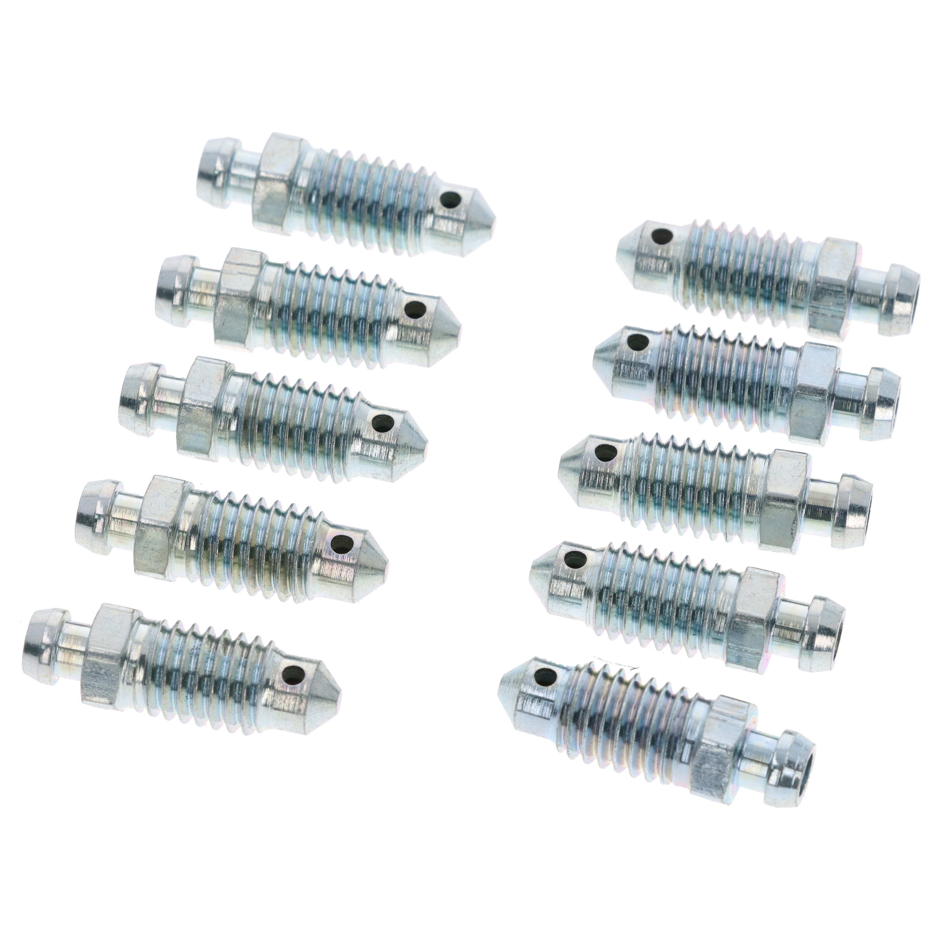10x Quick Brake QB0100-10 Bremssattel Entlüfterschraube Entlüftungsventile M8x1.25x24.5 mm SW8