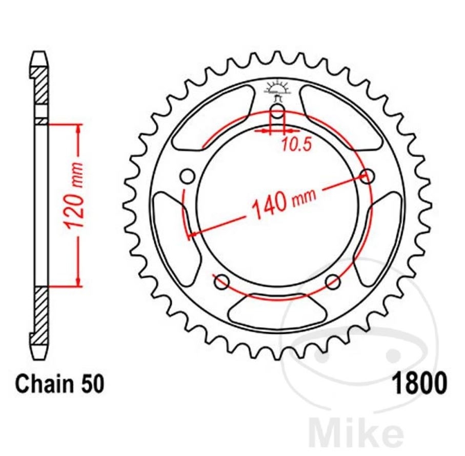 DID VX3 X-Ring Kettensatz 17-42-110 verstärkt für Suzuki SV 1000 S,U2,S2,SZ,SZ2