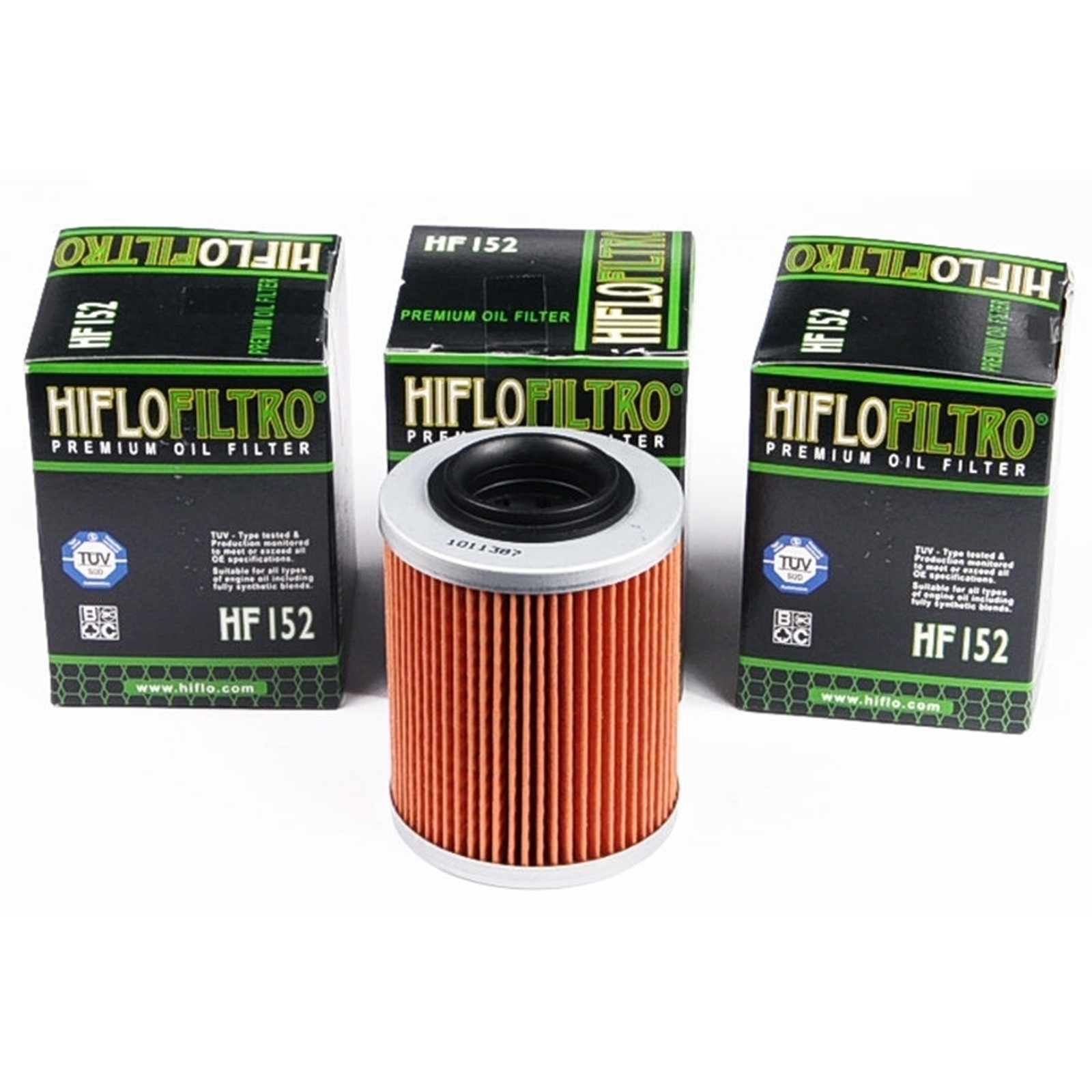 3x Hiflo HF152 Ölfilter für Aprilia ETV RST RSV SL Tuono Bombardier DS CAN-AM Commander CFMoto