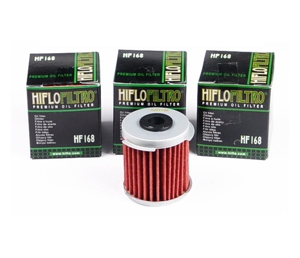 3x Hiflo HF168 Ölfilter Daelim Damien Freewing Otello QL Steezer S1 SL SN SQ 125