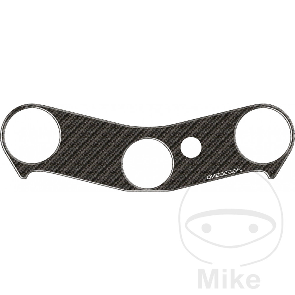 Gabelbrückenaufkleber Carbon PPS-R1-02/03