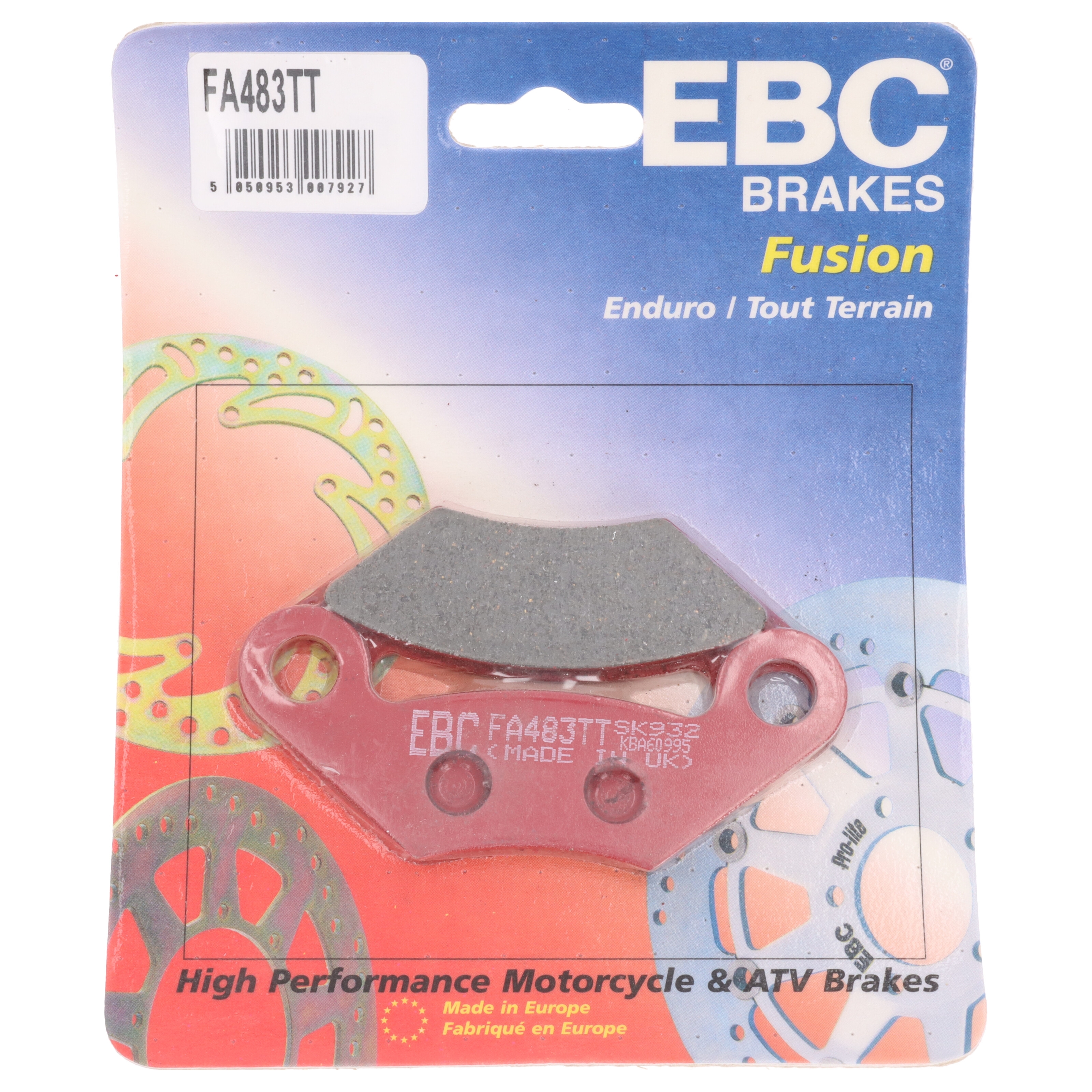 EBC Redstuff Carbon-Graphit Bremsbeläge FA483TT