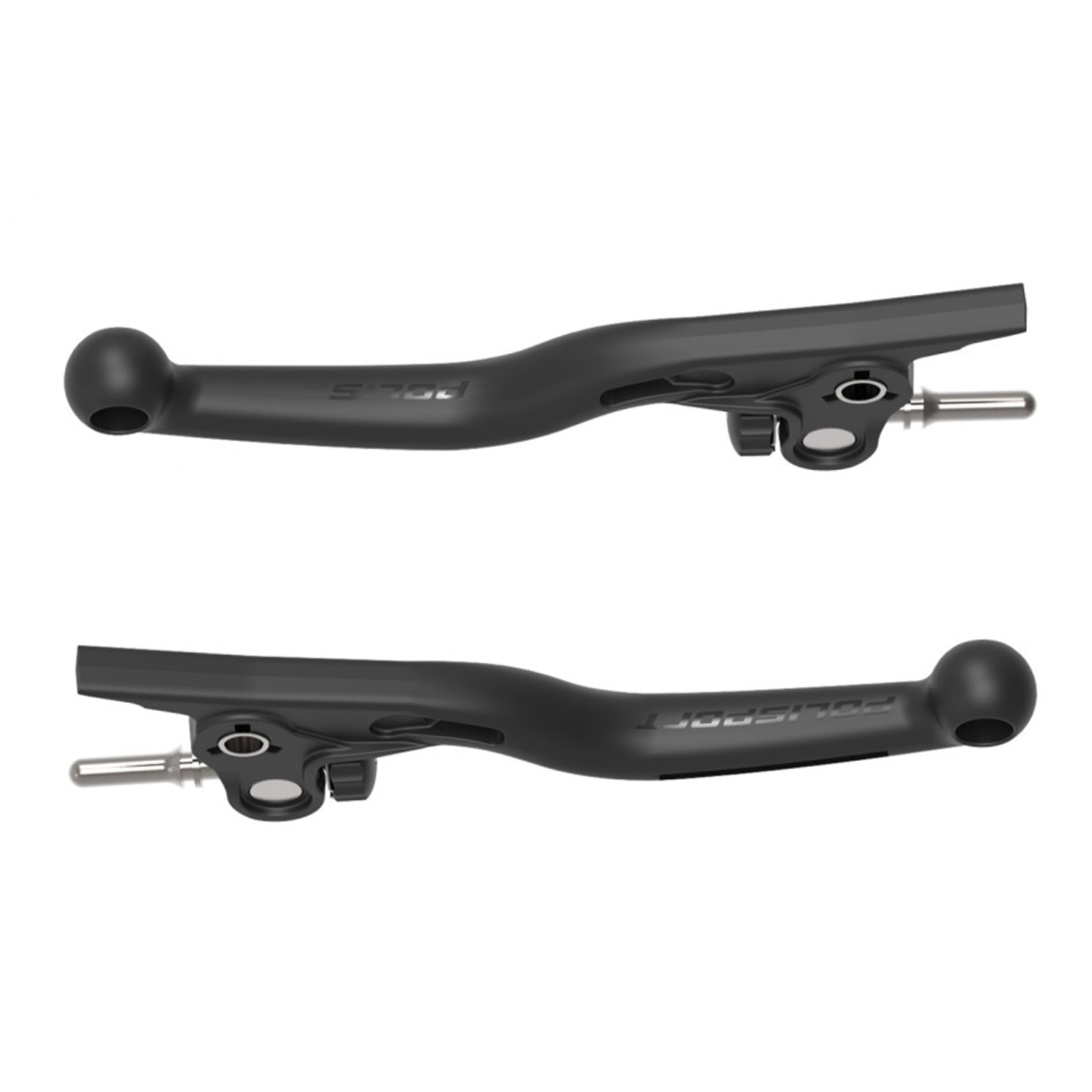Polisport APT Hebelsatz schwarz unzerbrechlich für KTM SX 85 SX 65 Husqvarna TC85 Gas Gas MC85