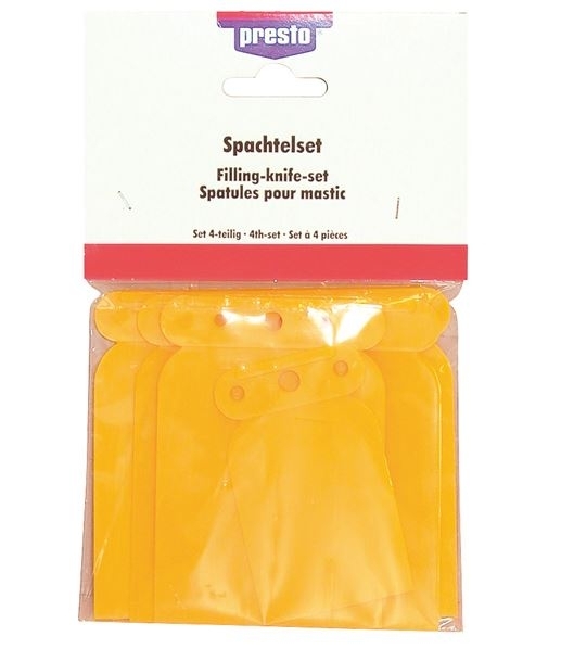presto Spachtelset 600238 (4 Stück) Spachtelklingen