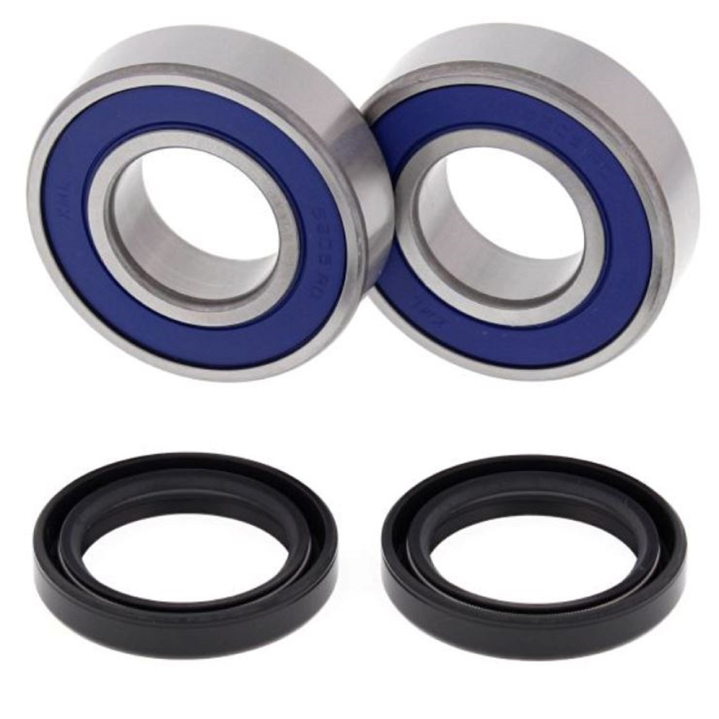 All Balls Racing 25-1274 Radlager Satz Hinten für Kawasaki KLF 300 B Bayou 2WD BJ. 2002-2007