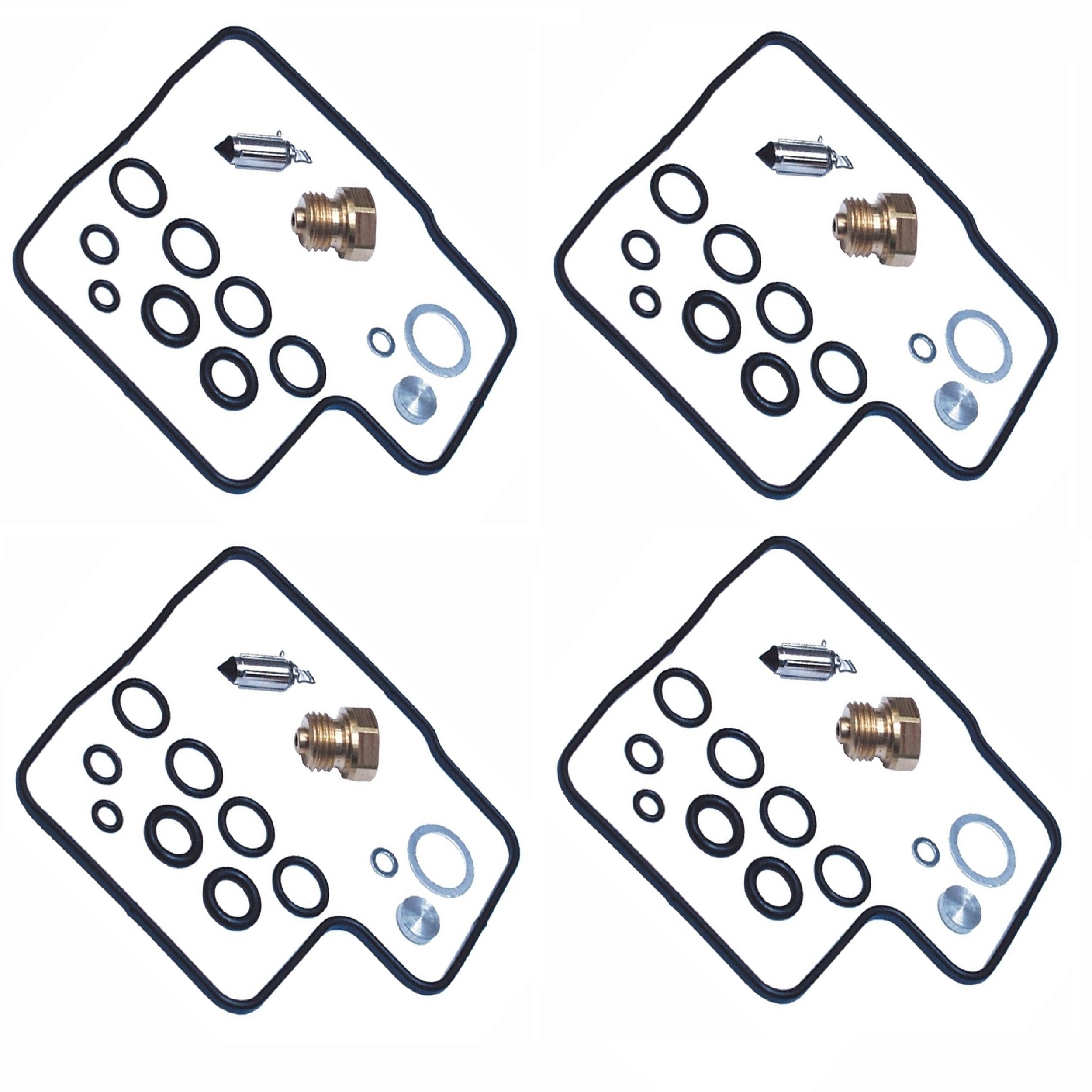 4x Vergaser Reparatursatz CAB-H6 für Honda GL1200 Goldwing 1984 - 1986 SC14