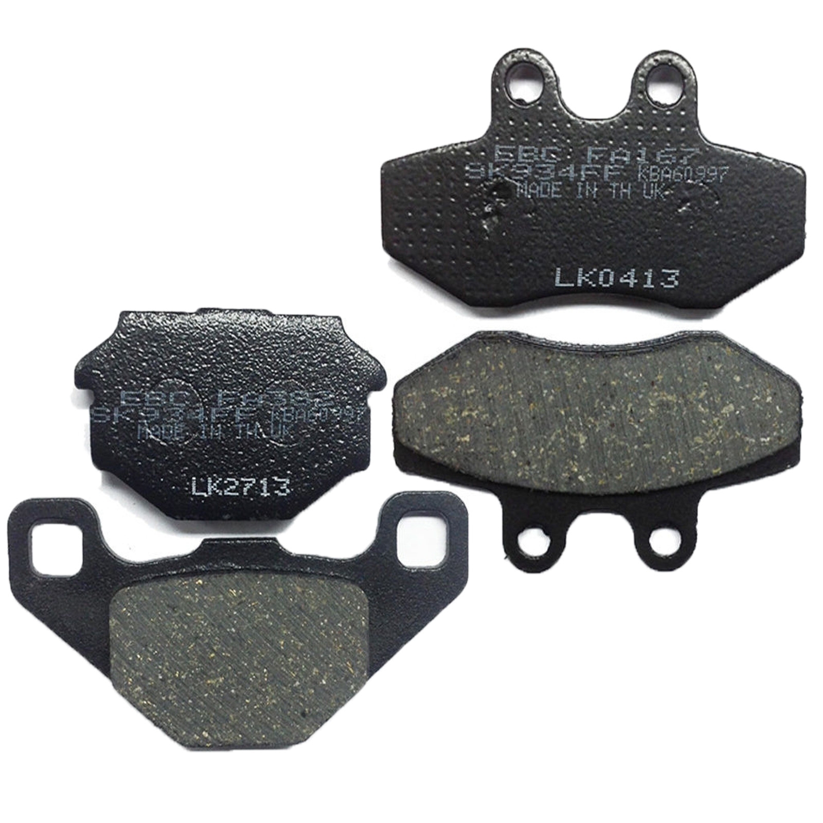 EBC Bremsbelagsatz für Aprilia Pegaso Tuareg Rally 125 Pegaso 600 vorne+hinten