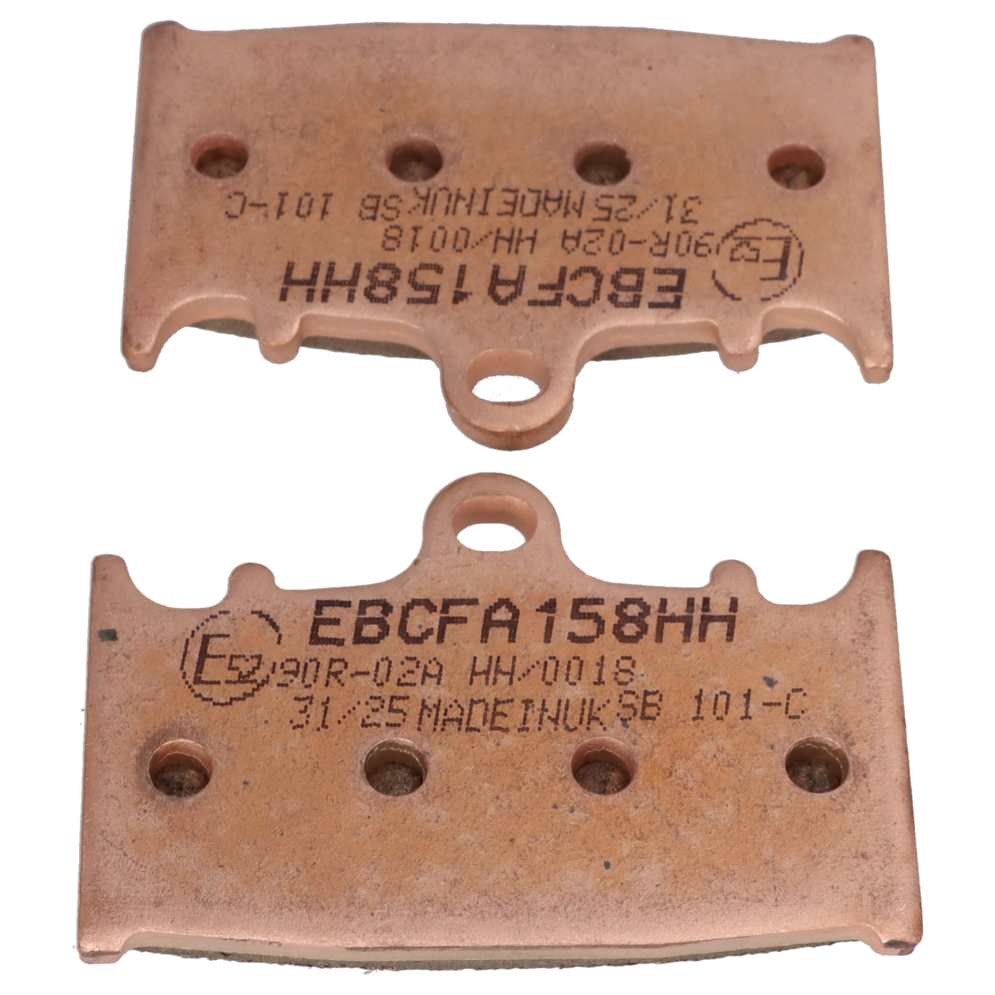 EBC FA158HH Sintermetall Bremsbeläge für Kawasaki ZZR ZX-6R -9R ZXR GPZ Suzuki GSF GSX-R